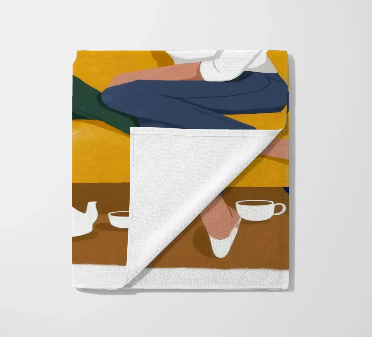 Dialogo botanico accogliente telo mare da Fine Sanctuary