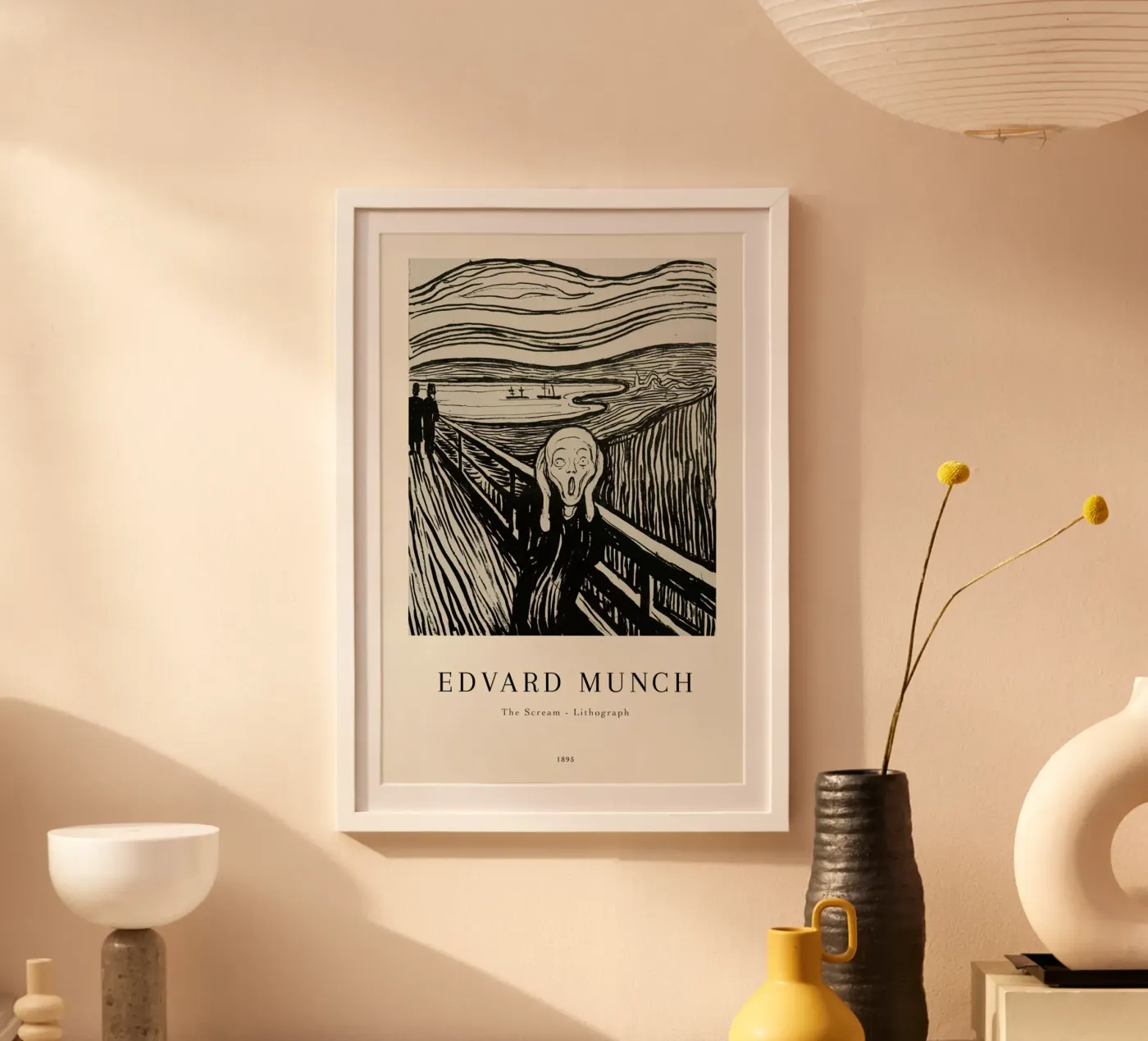 Munch - The Scream Lithograph poster van ARTOTHEK
