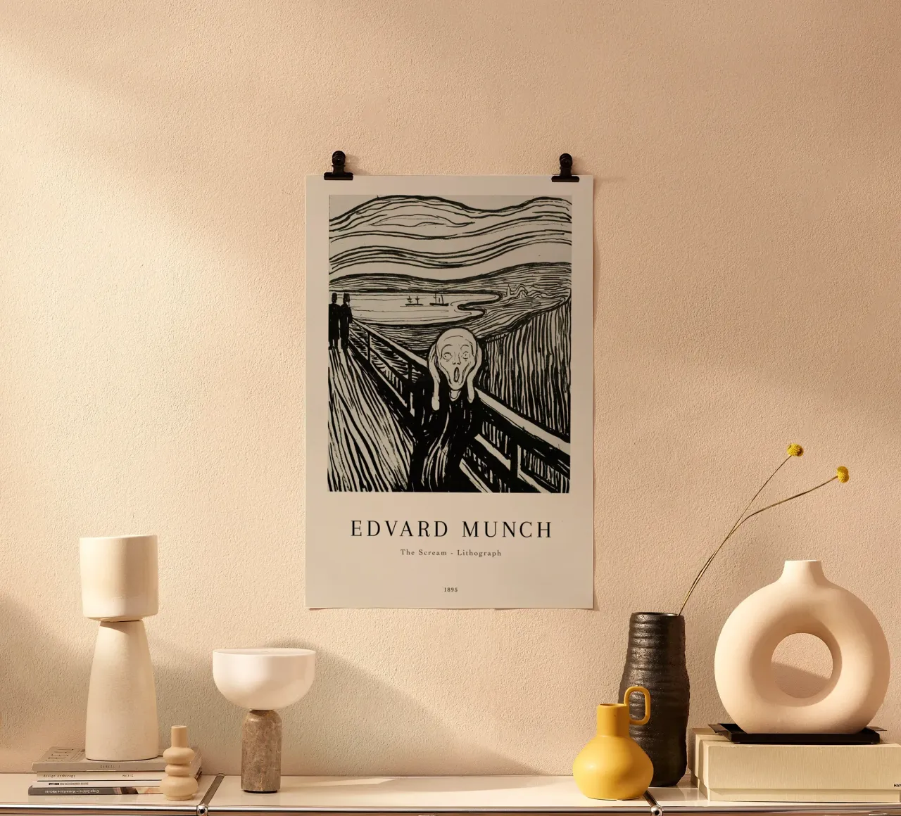 Munch - The Scream Lithograph poster da ARTOTHEK