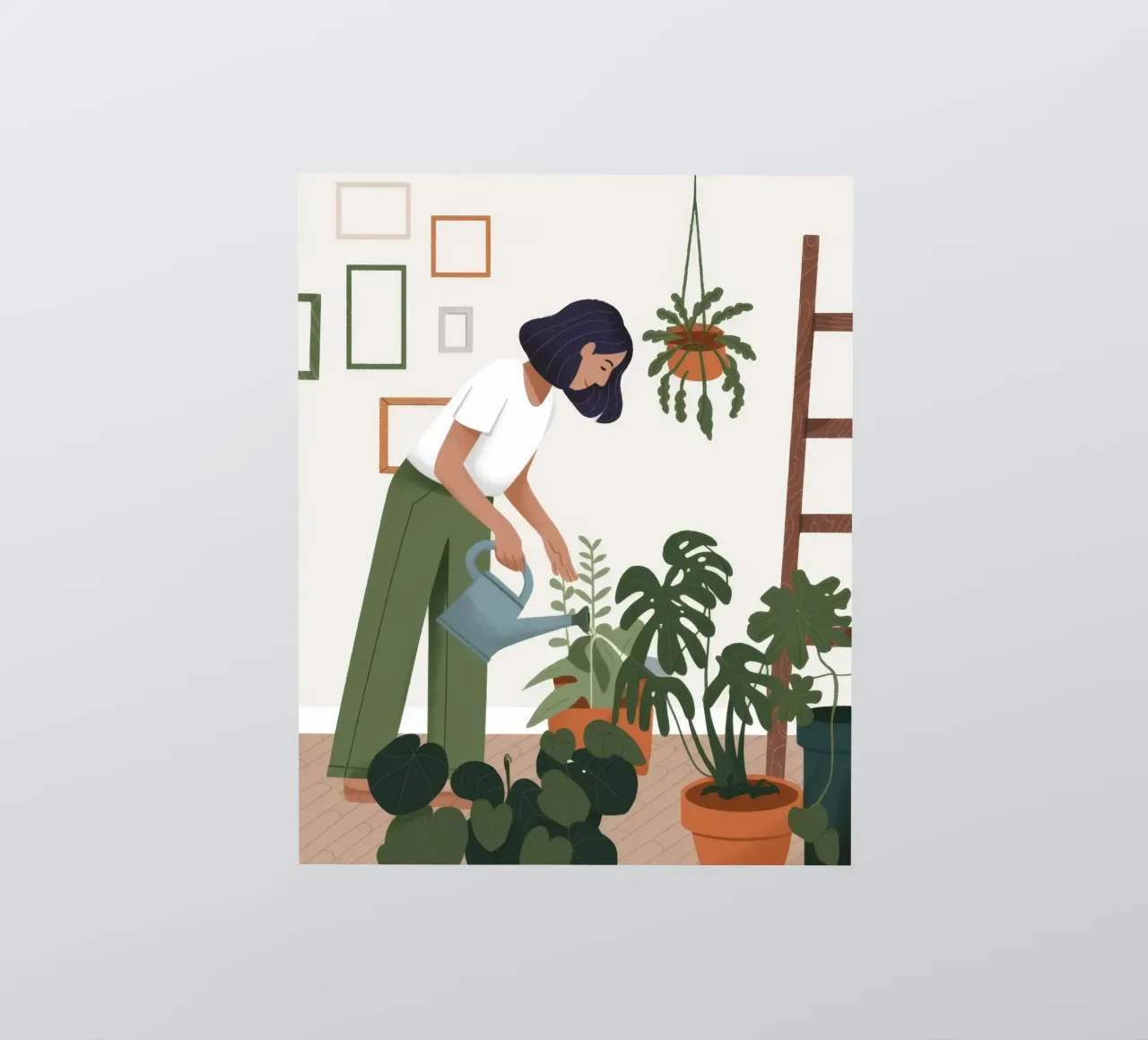 Tender Plant Nurture sticker by Fine Sanctuary