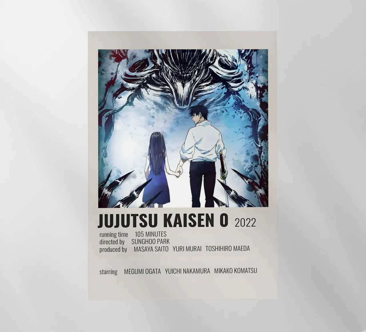 JUJUTSU KAISEN O 2022 pellicola backlit da Totoya