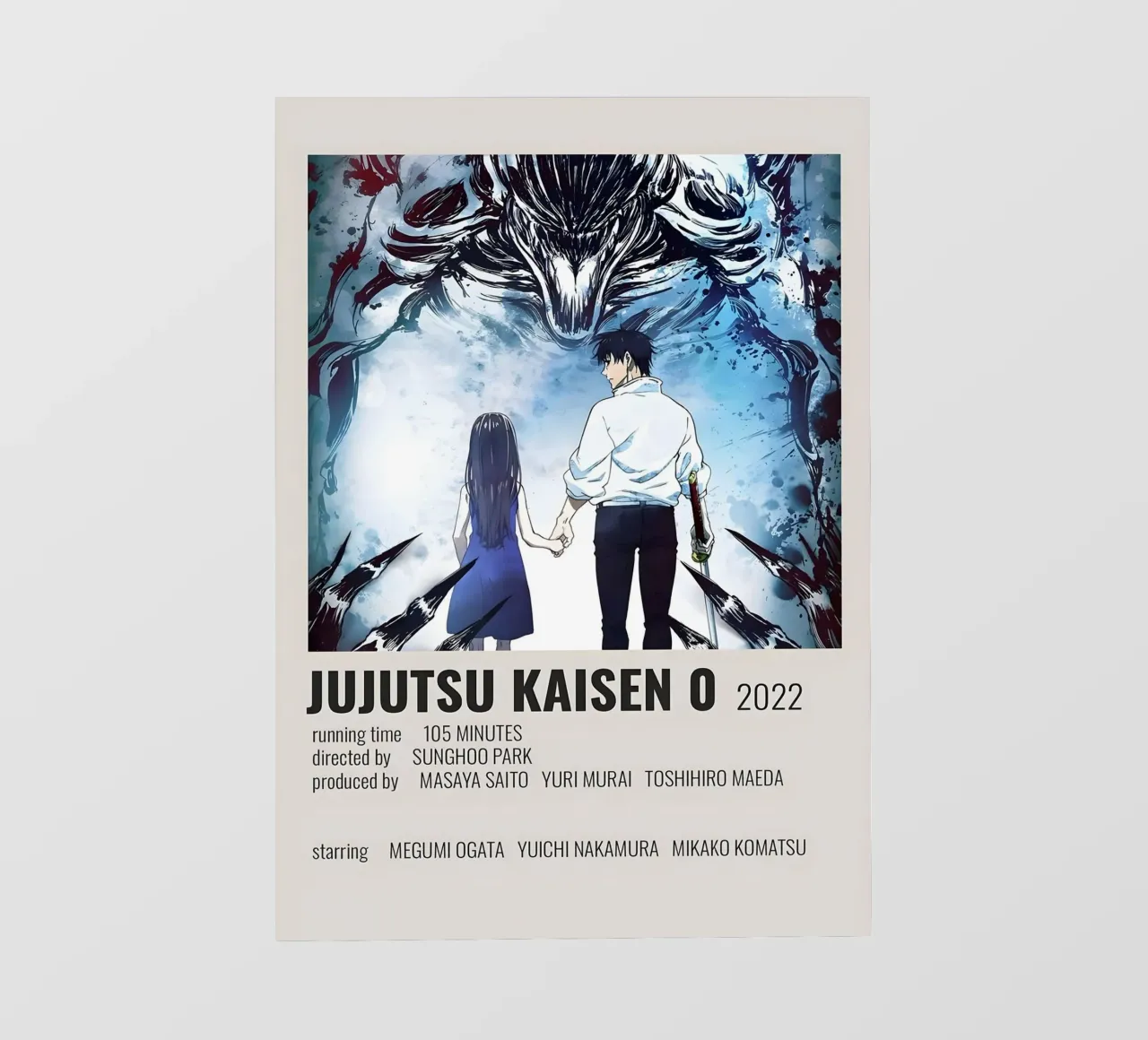 JUJUTSU KAISEN O 2022 telo in pvc da Totoya