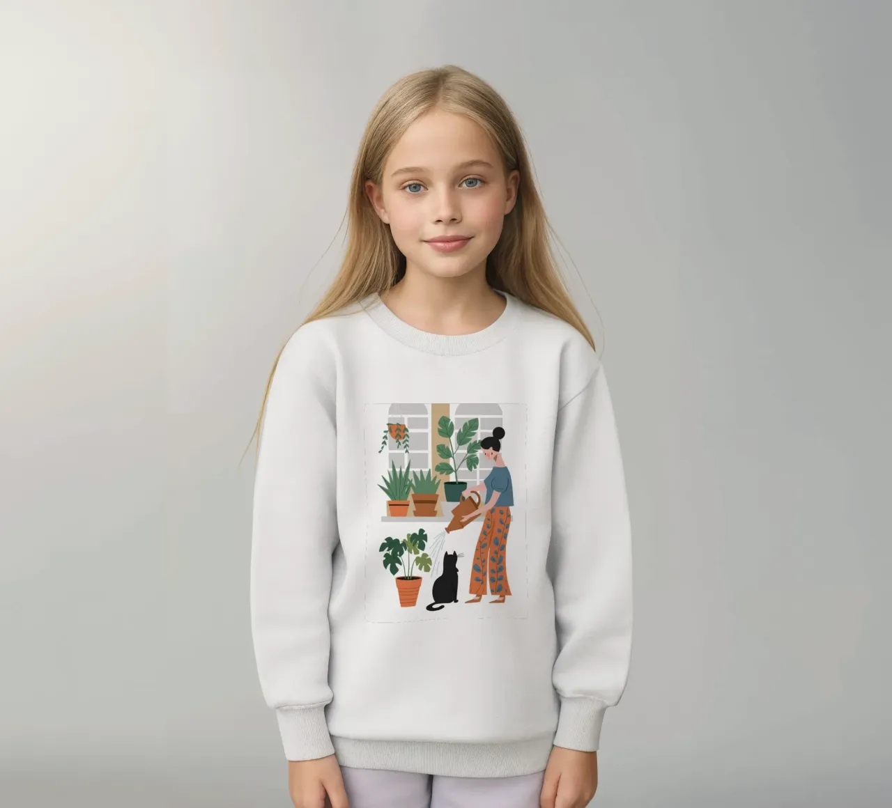 Il bagliore del giardino in compagnia felpa bambino da Fine Sanctuary