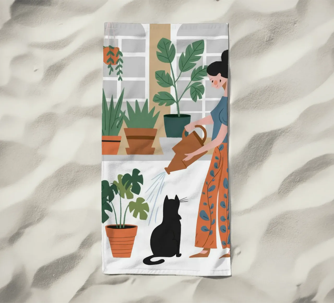 Il bagliore del giardino in compagnia telo mare da Fine Sanctuary