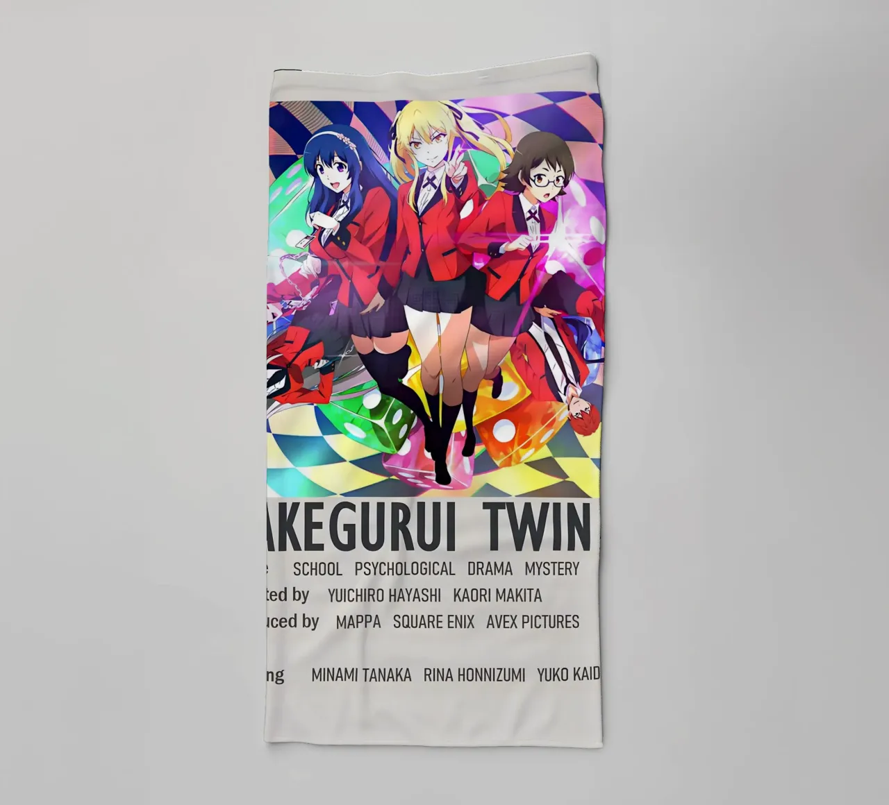 KAKEGURUI TWIN  2022 asciugamano da bagno da Totoya
