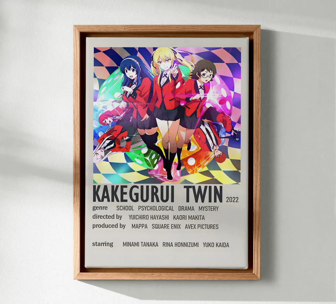 KAKEGURUI TWIN  2022 tela da Totoya