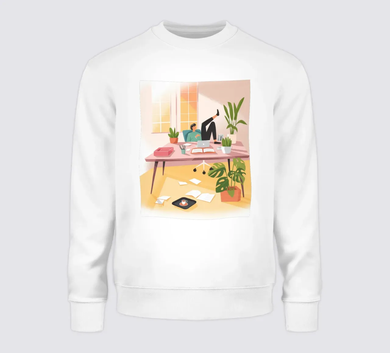 Ätherischer Arbeitsbereich Harmonie Sweatshirt von Fine Sanctuary