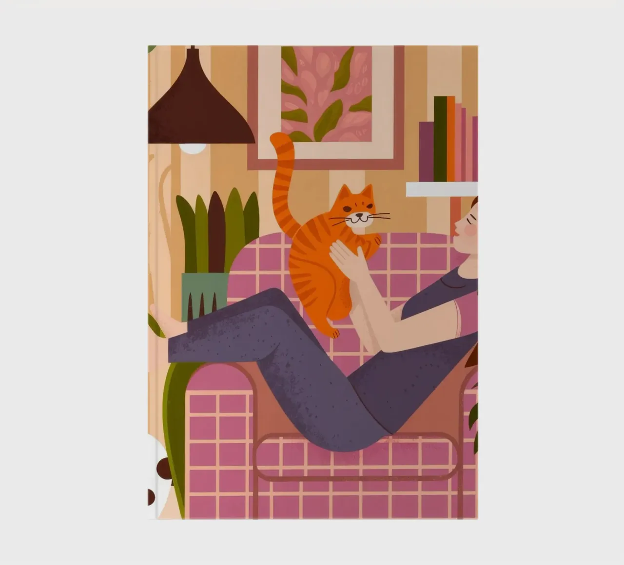 Retraite de lecture confortable carnet de notes de Fine Sanctuary