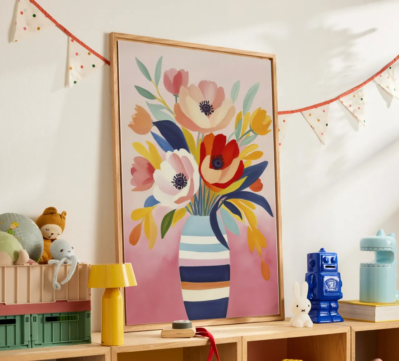 Bouquet di fiori Petali di giugno plexiglass da Andrea Haase Modern Home