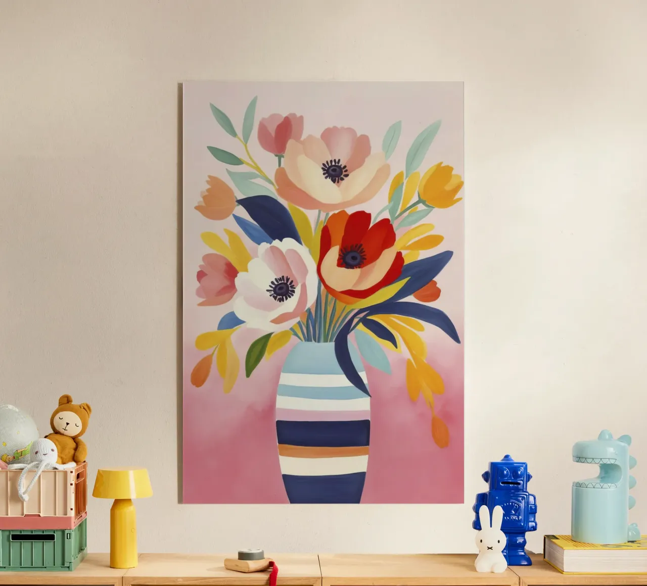Bouquet di fiori Petali di giugno plexiglass da Andrea Haase Modern Home