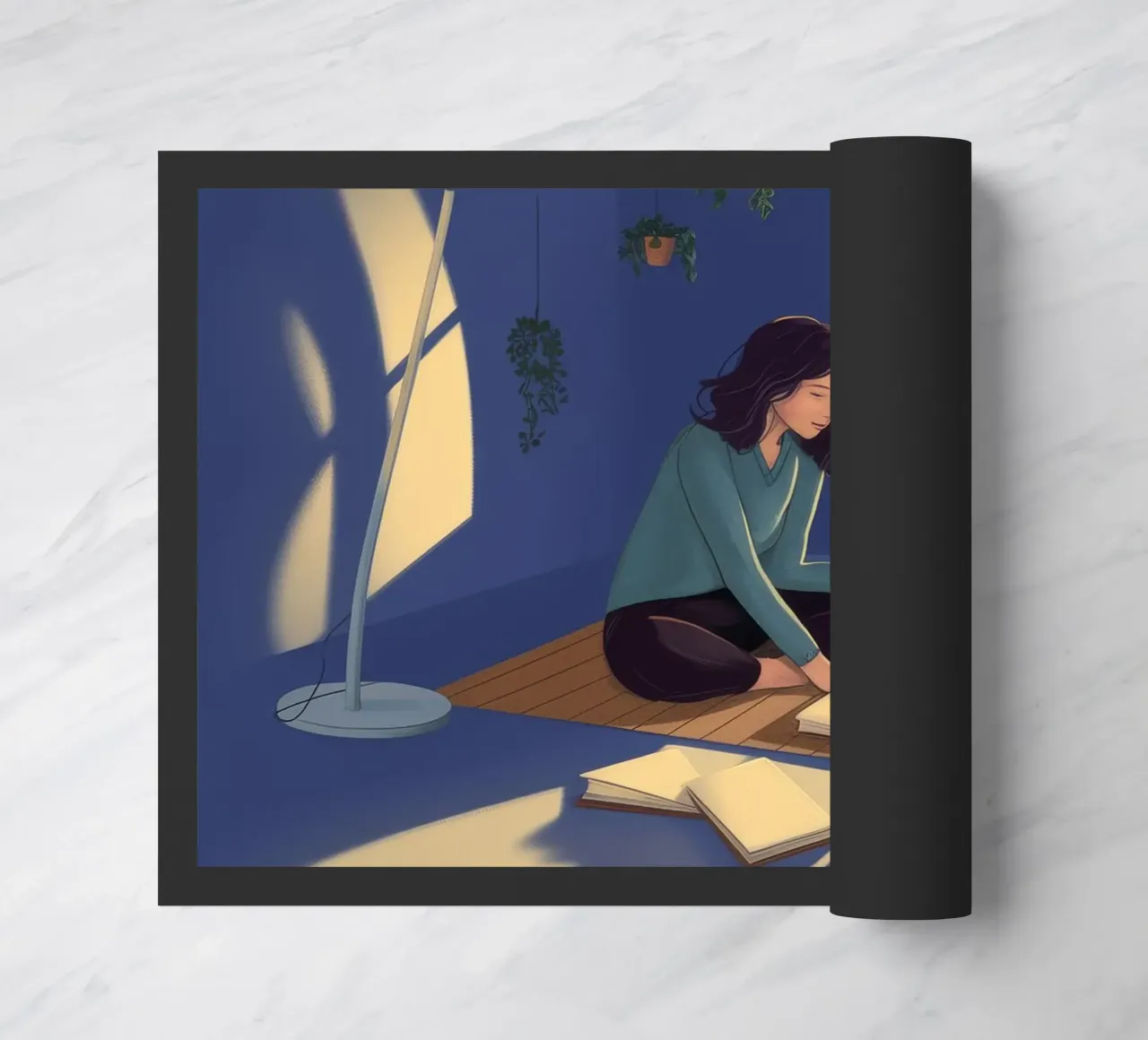 Spazio creativo notturno zerbino da Fine Sanctuary