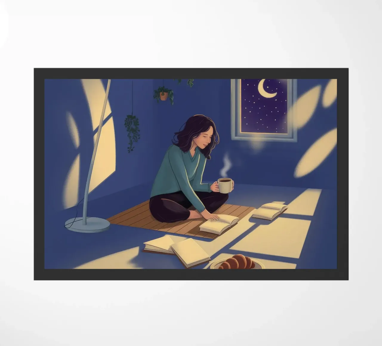 Spazio creativo notturno zerbino da Fine Sanctuary