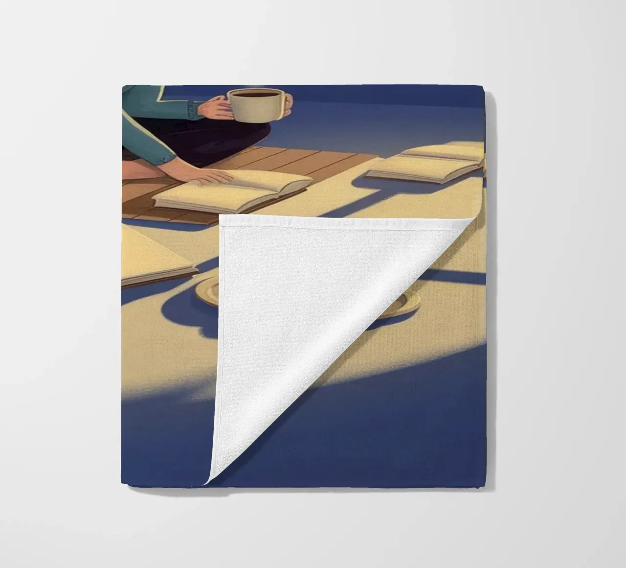 Spazio creativo notturno telo mare da Fine Sanctuary