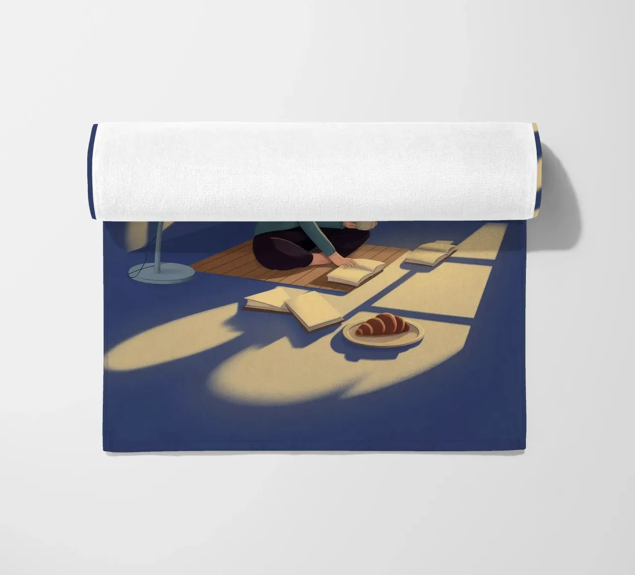 Spazio creativo notturno telo mare da Fine Sanctuary