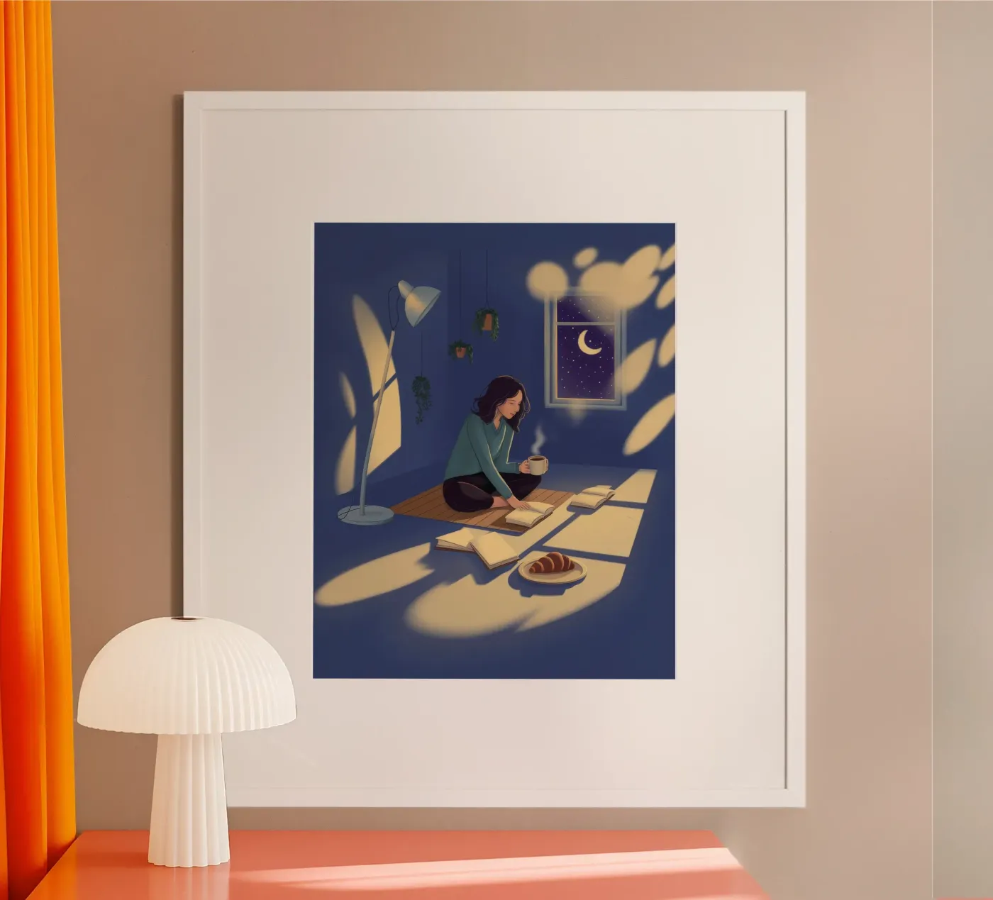 Nocturnal Creative Space poster by Fine Sanctuary