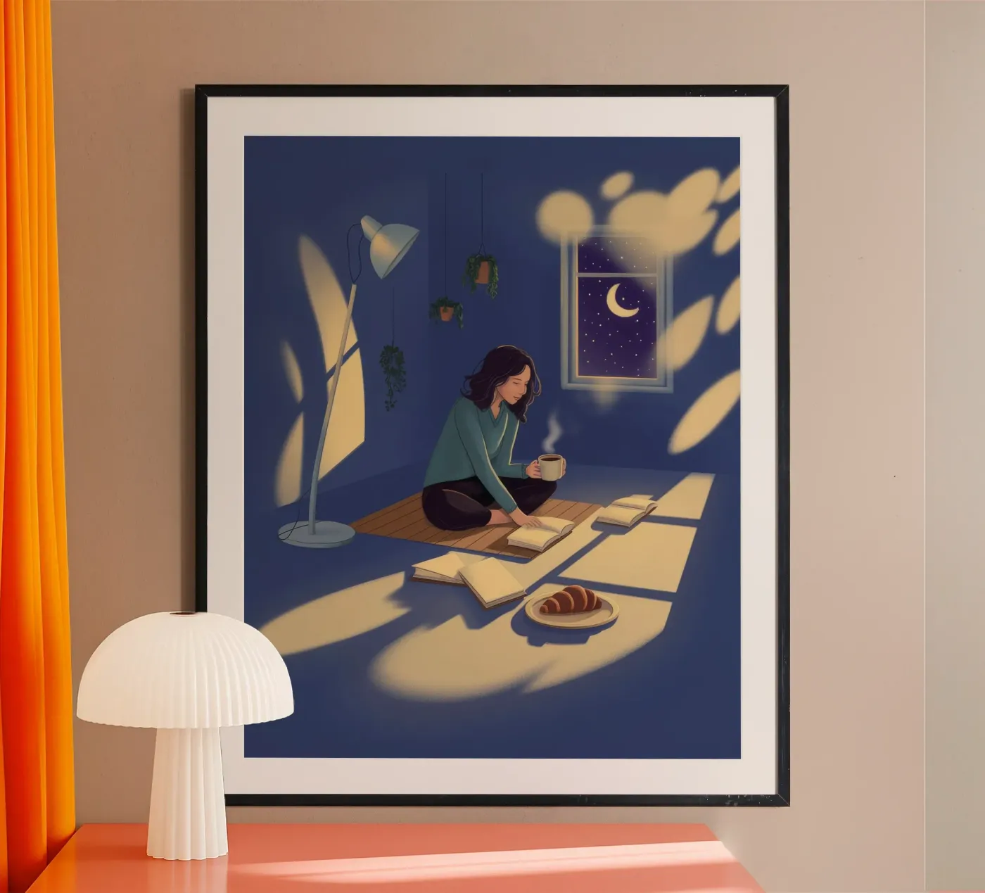 Nocturnal Creative Space poster by Fine Sanctuary