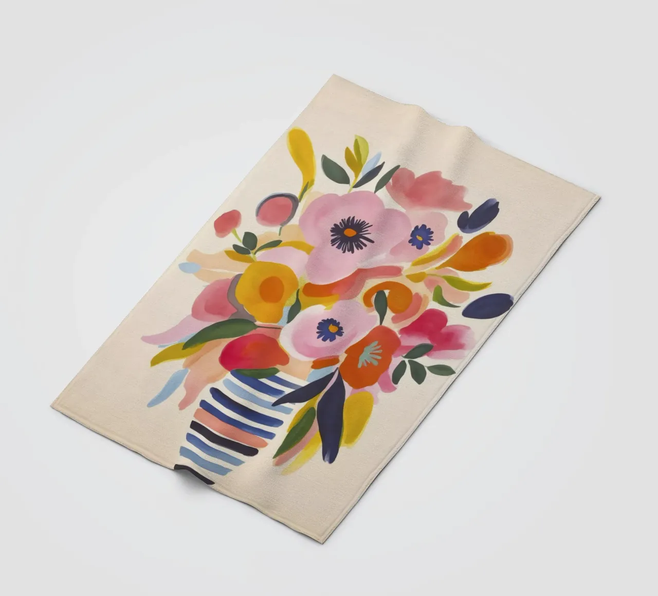 Momento giardino scandi coperta in pile da Andrea Haase Modern Home