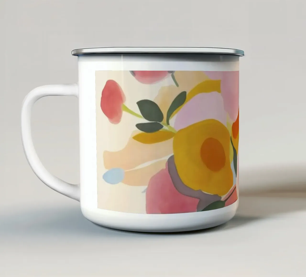 Momento giardino scandi tazza in smalto da Andrea Haase Modern Home