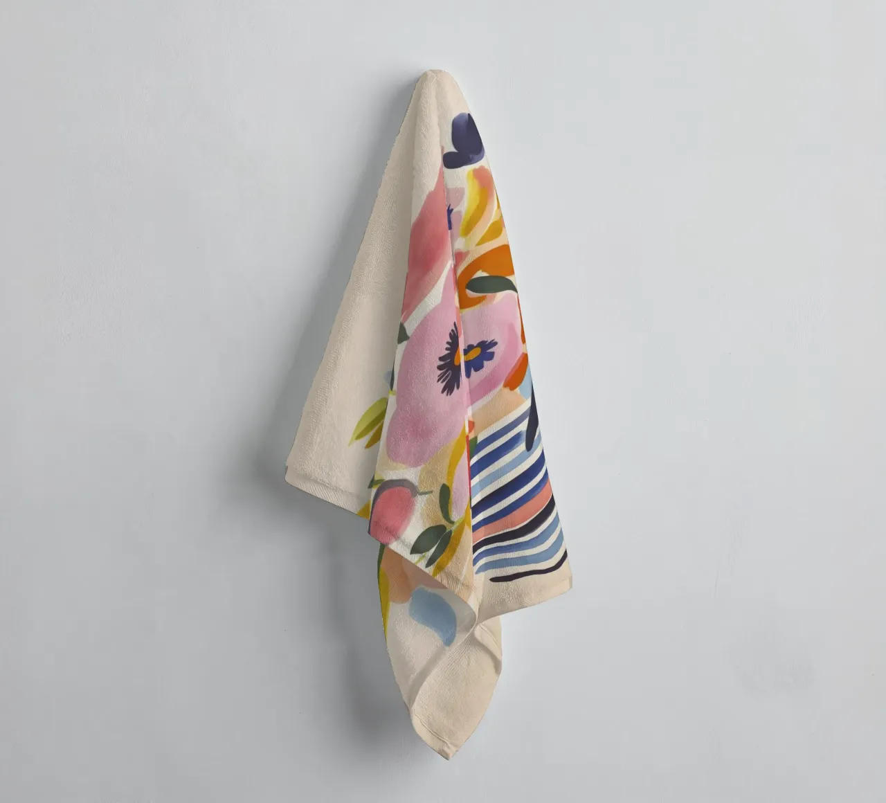 Momento giardino scandi asciugamano da bagno da Andrea Haase Modern Home