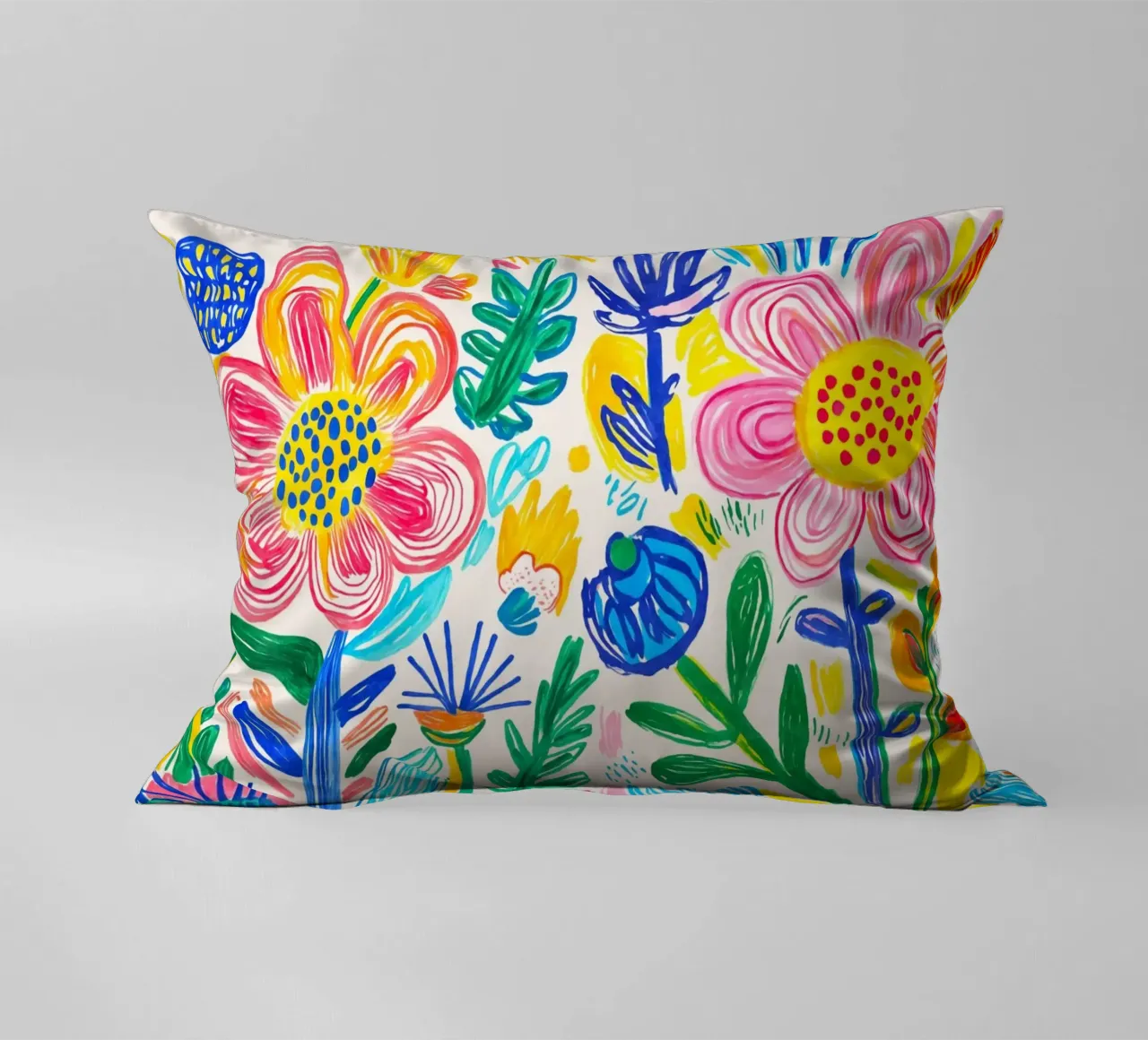 Bold Pop Summer Blooms cuscino da Andrea Haase Modern Home