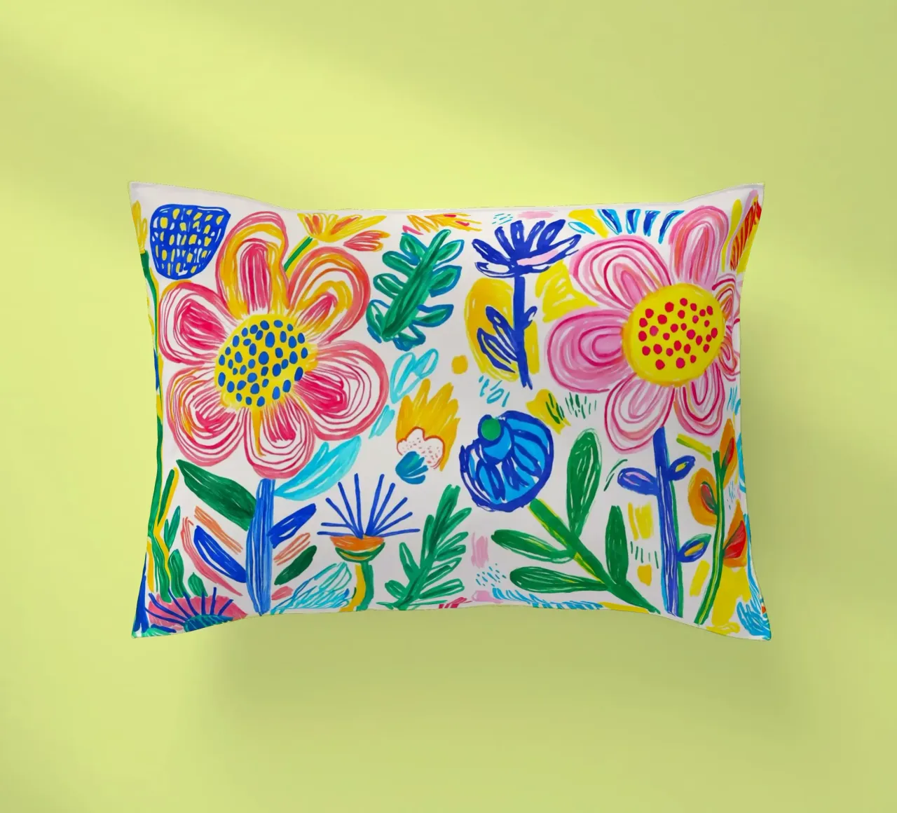 Bold Pop Summer Blooms cuscino da Andrea Haase Modern Home