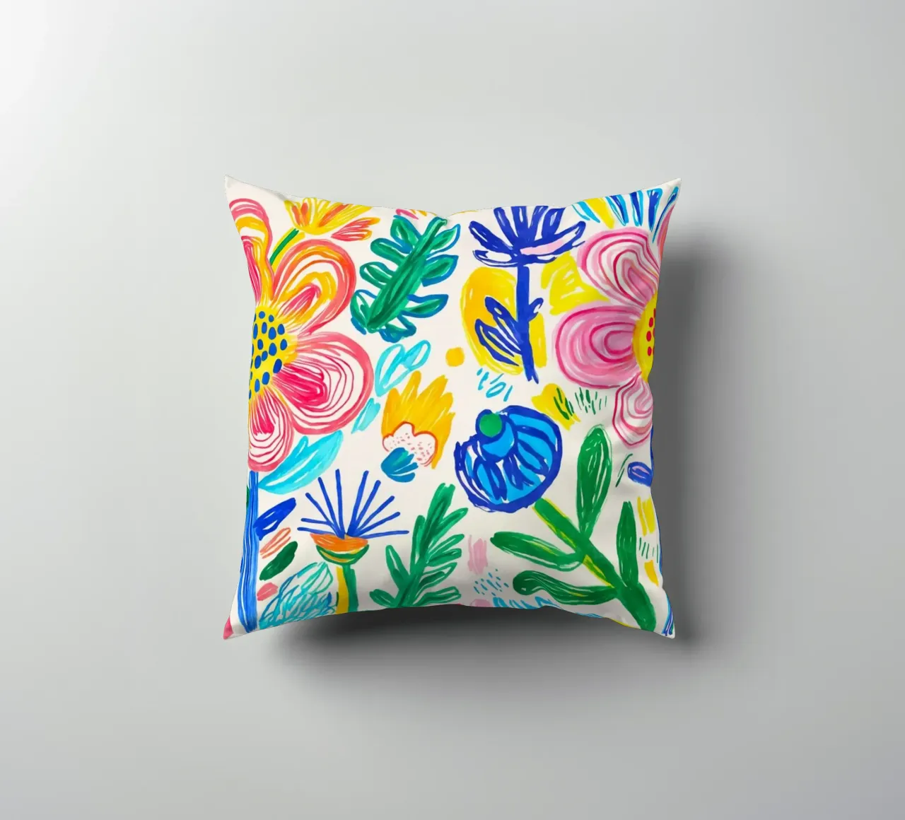Bold Pop Summer Blooms cuscino da Andrea Haase Modern Home