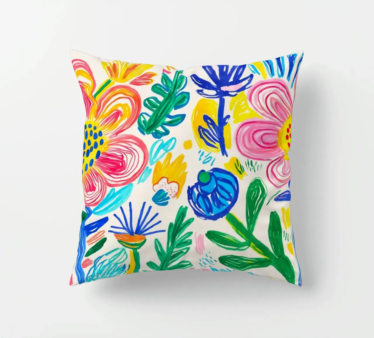 Bold Pop Summer Blooms cuscino da Andrea Haase Modern Home