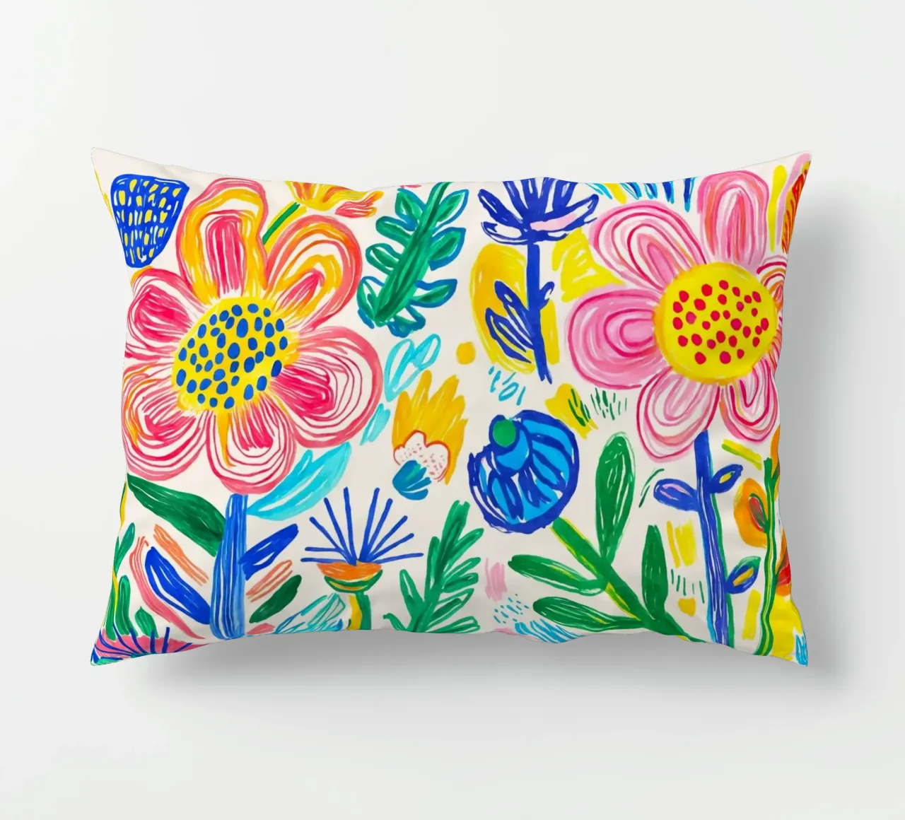 Bold Pop Summer Blooms cuscino da Andrea Haase Modern Home