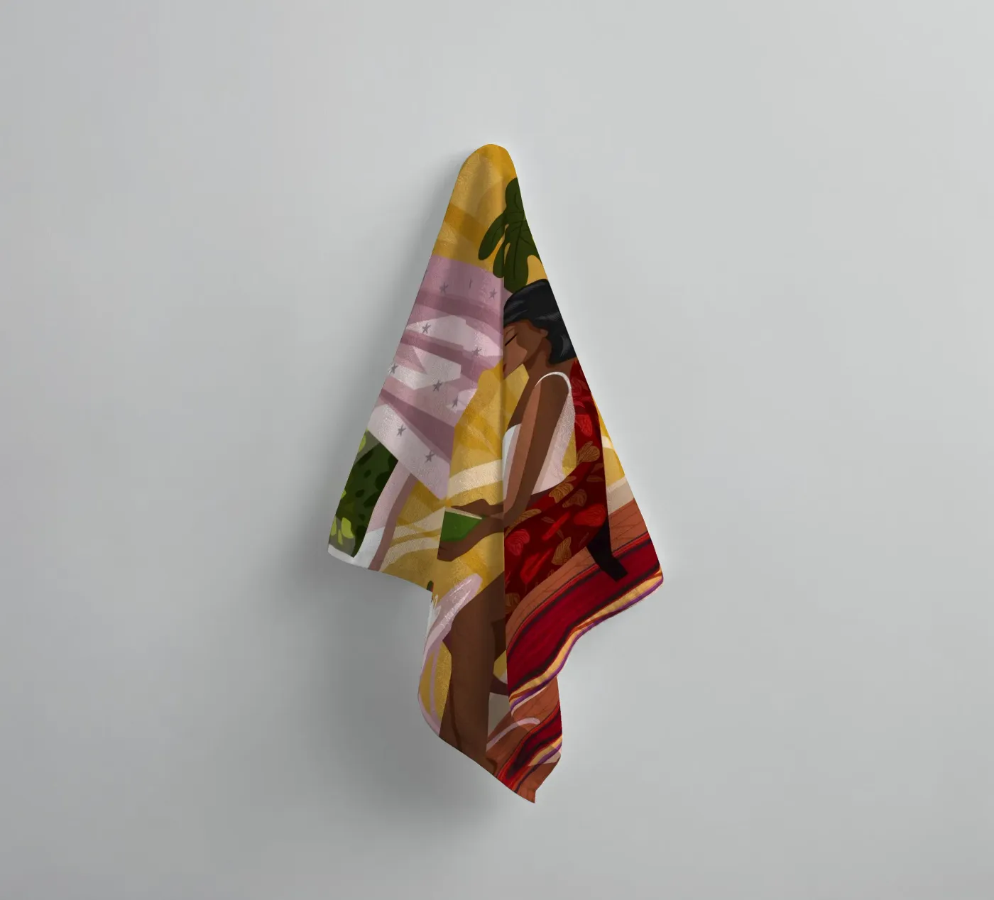 Sunlit Reading Nook towel by Fine Sanctuary