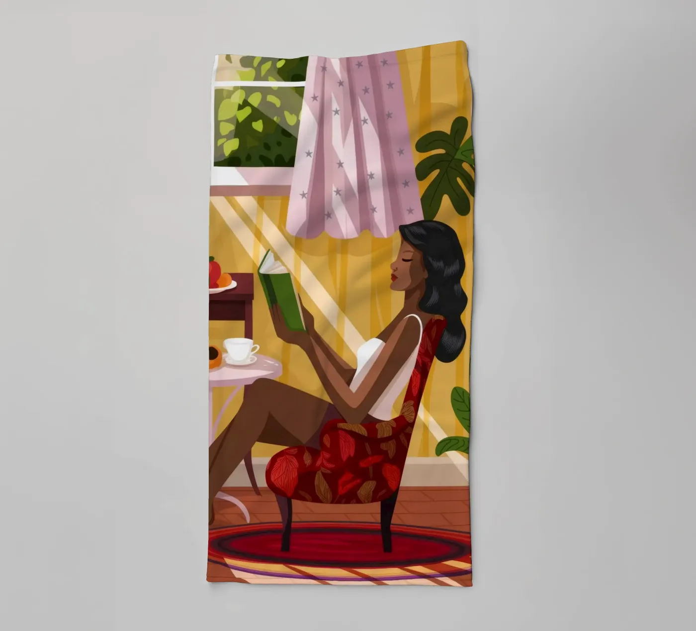 Sunlit Reading Nook towel by Fine Sanctuary