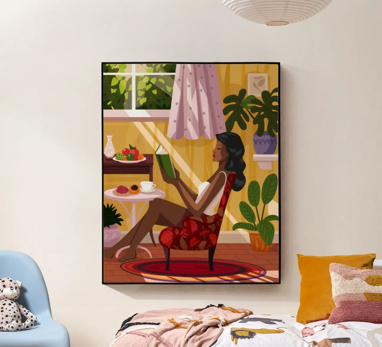 Angolo di lettura illuminato dal sole plexiglass da Fine Sanctuary