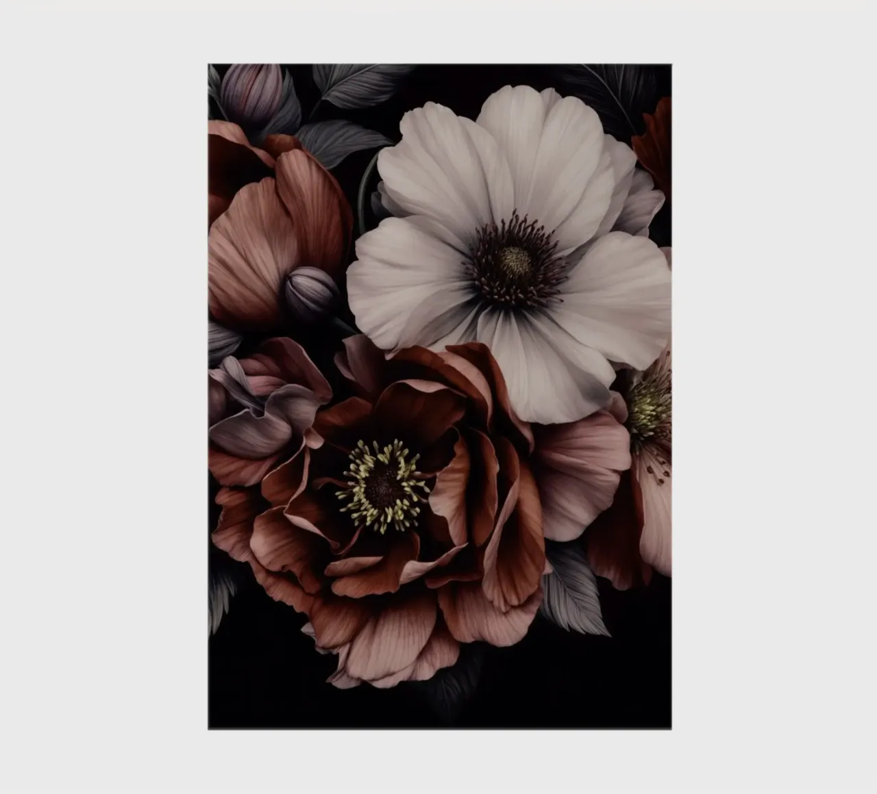 Sinfonia floreale crepuscolare in toni barocchi diario da Andrea Haase Floral Passion