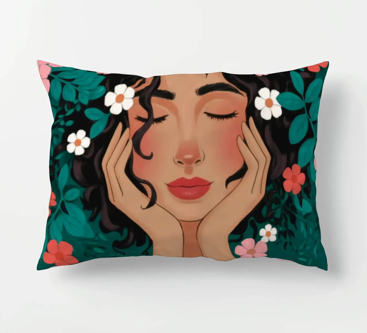 Floral Daydream Reverie decorative cushion by Fine Sanctuary