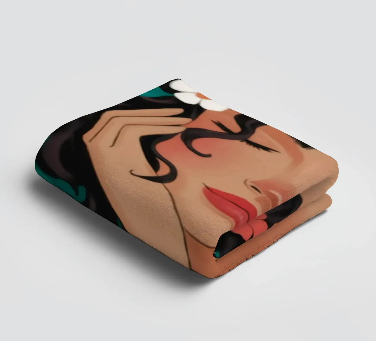 Floral Daydream Reverie towel by Fine Sanctuary