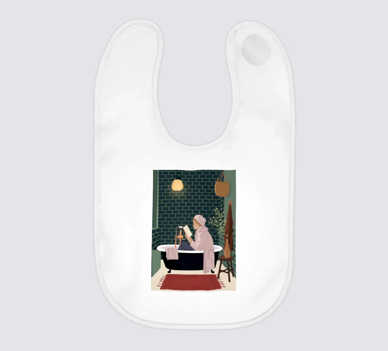 Luxurious Bath Time bavaglino da Fine Sanctuary