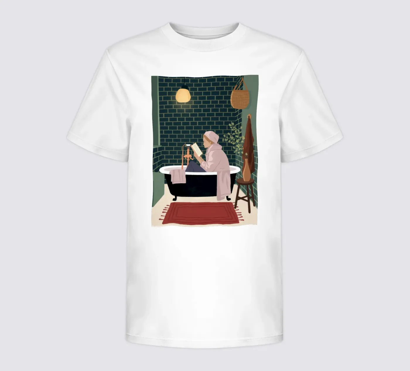 Un bagno di lusso t-shirt bambini da Fine Sanctuary