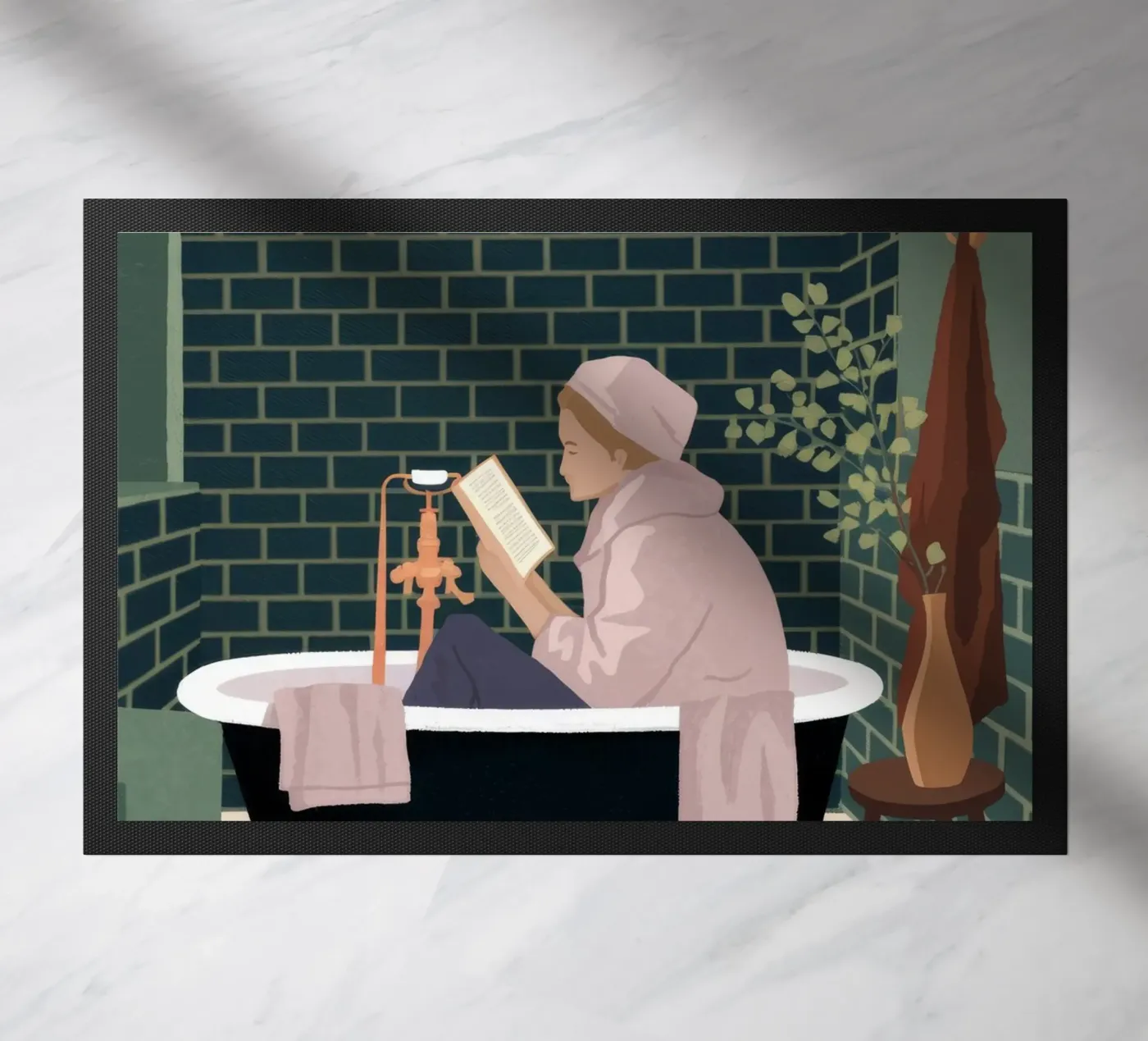 Luxurious Bath Time deurmat van Fine Sanctuary