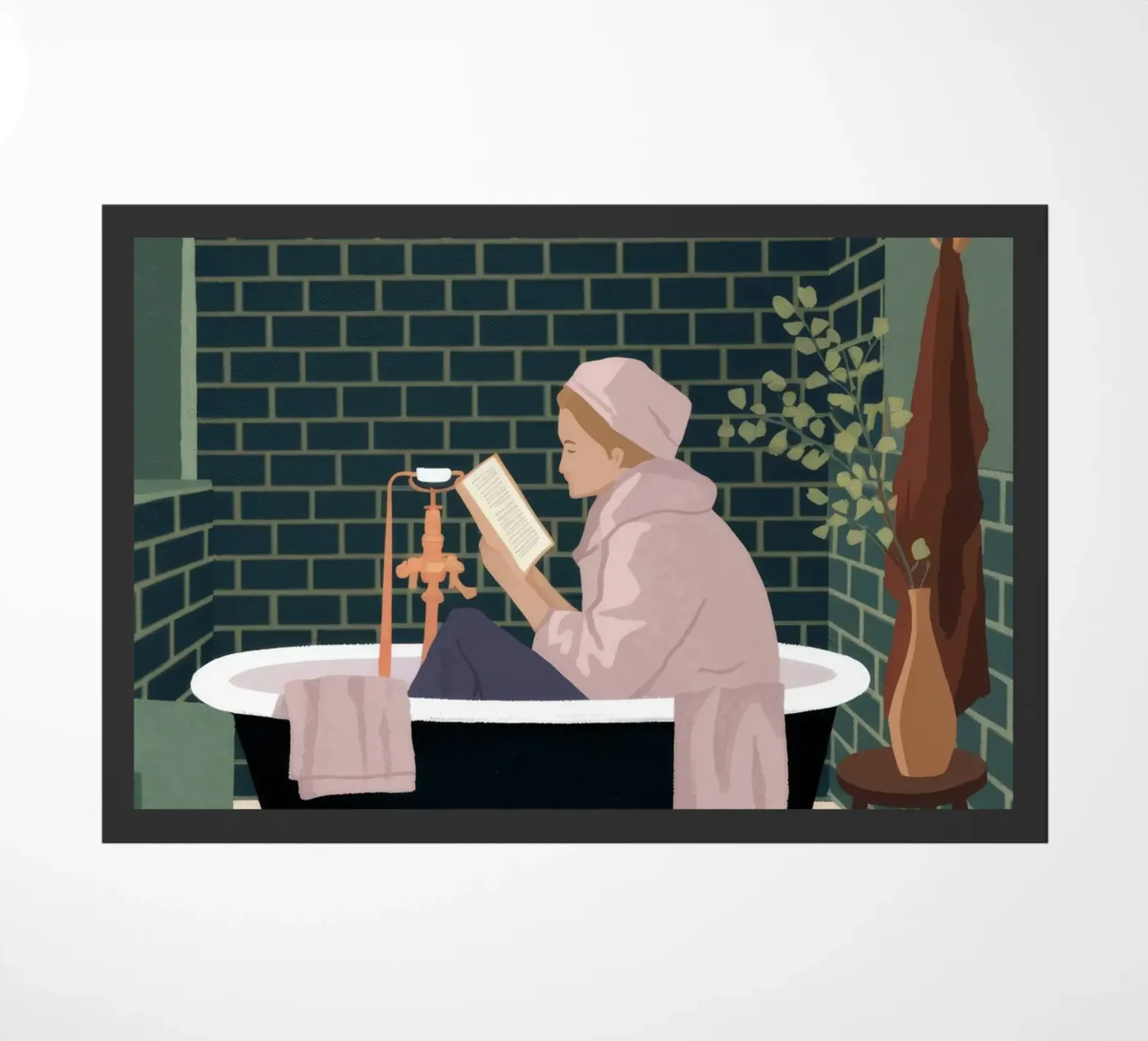 Luxurious Bath Time deurmat van Fine Sanctuary