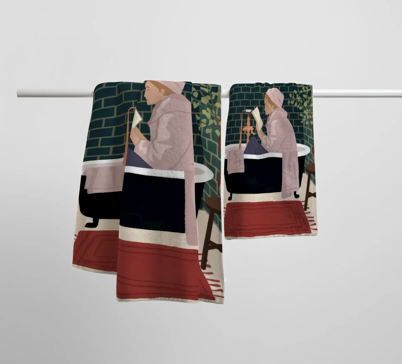 Luxe badtijd badhanddoek van Fine Sanctuary