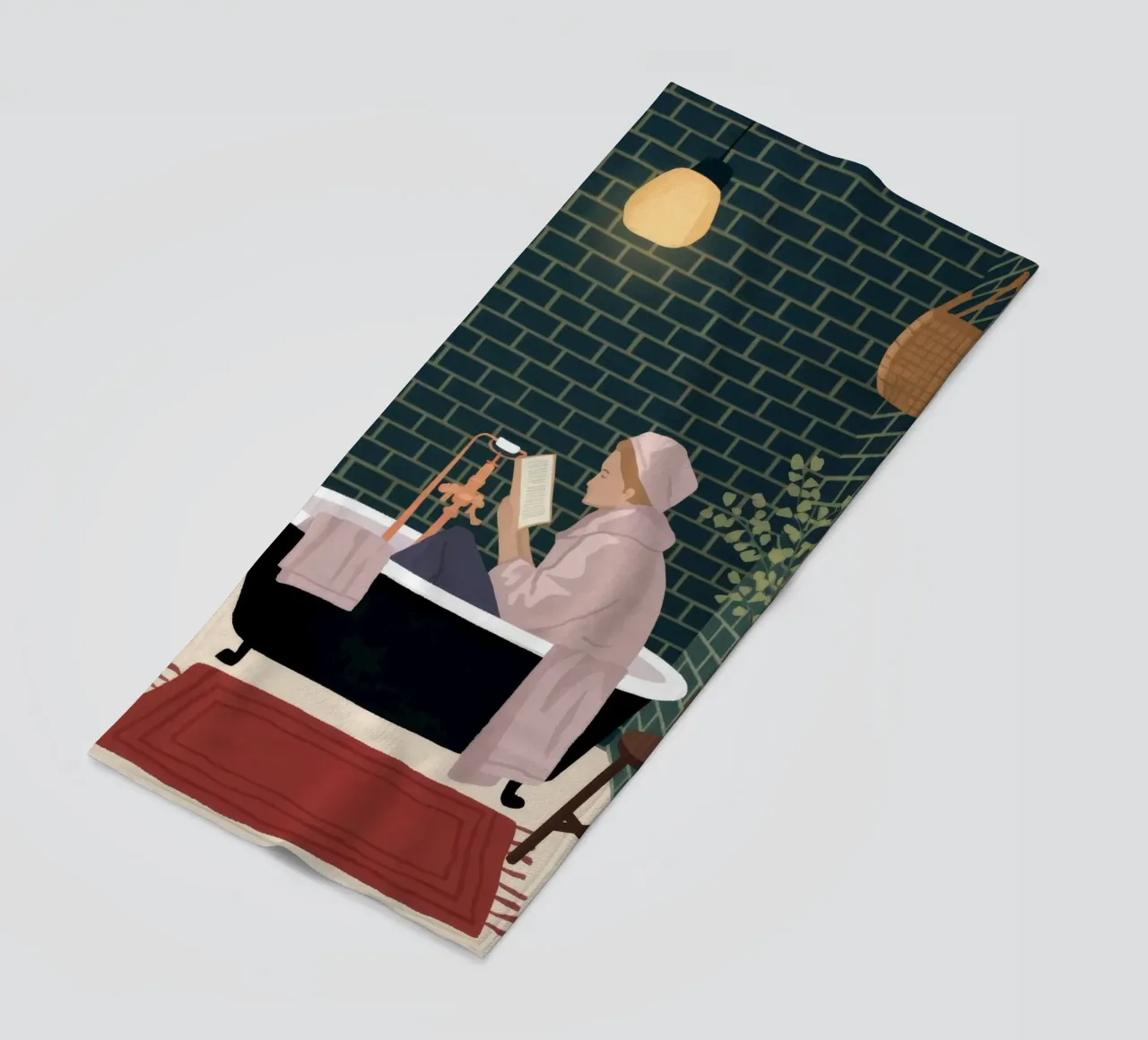 Un bagno di lusso telo mare da Fine Sanctuary