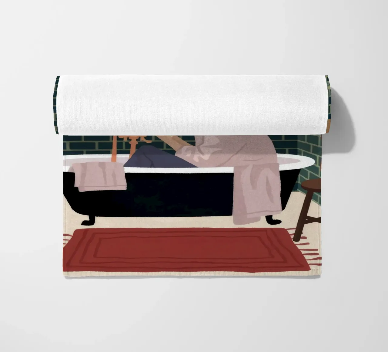 Un bagno di lusso telo mare da Fine Sanctuary