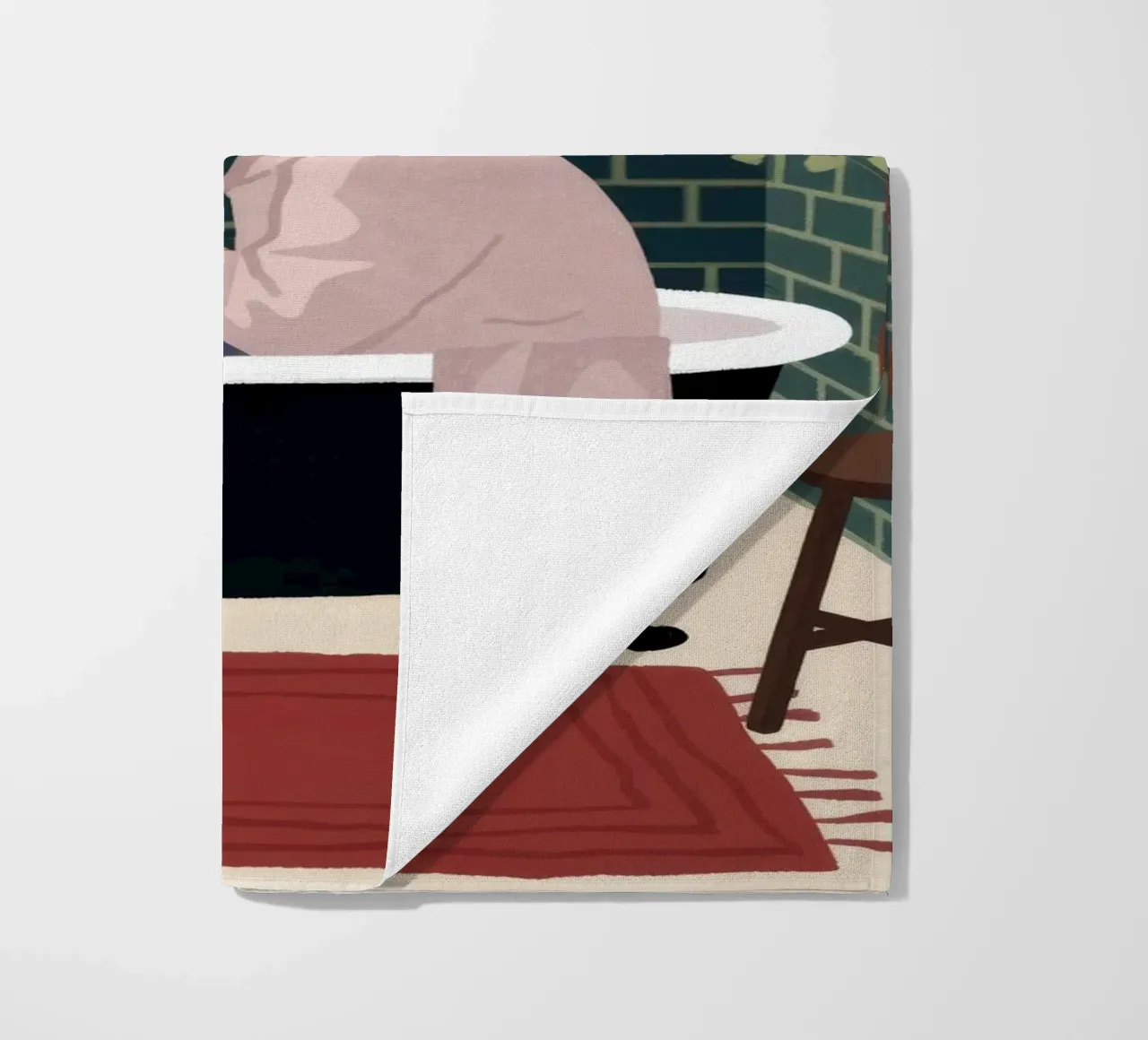 Un bagno di lusso telo mare da Fine Sanctuary