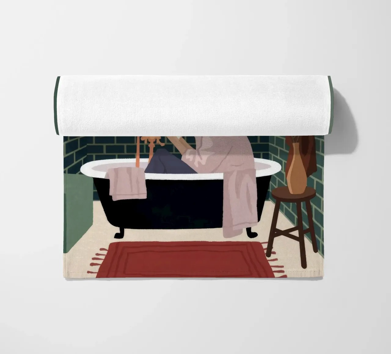 Un bagno di lusso telo mare da Fine Sanctuary