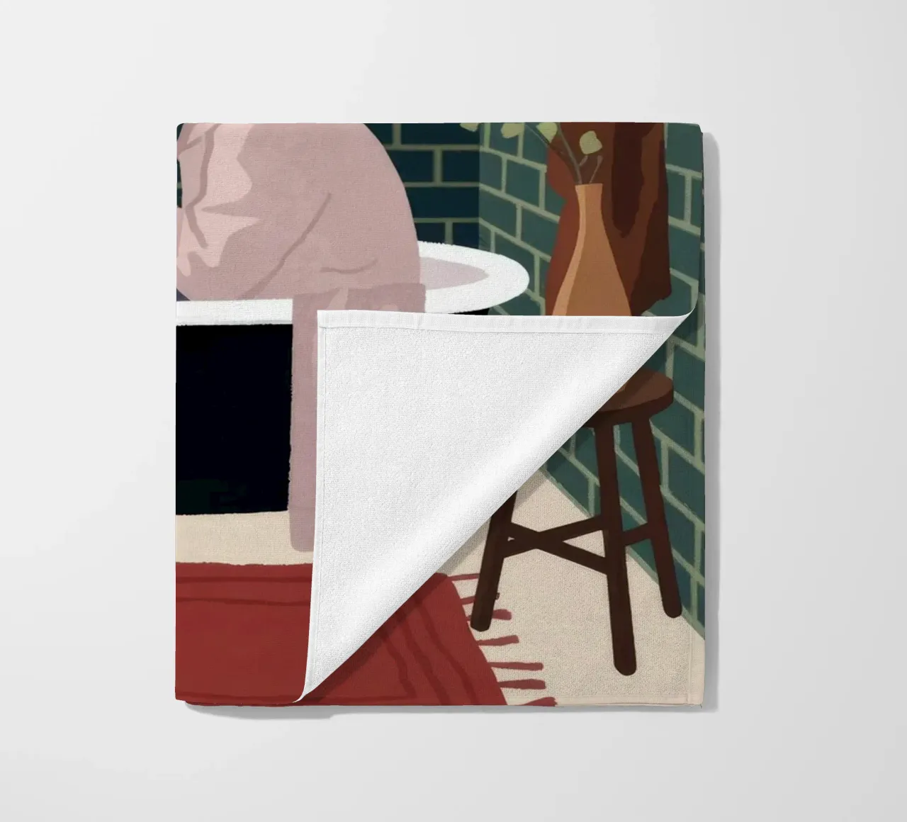 Un bagno di lusso telo mare da Fine Sanctuary