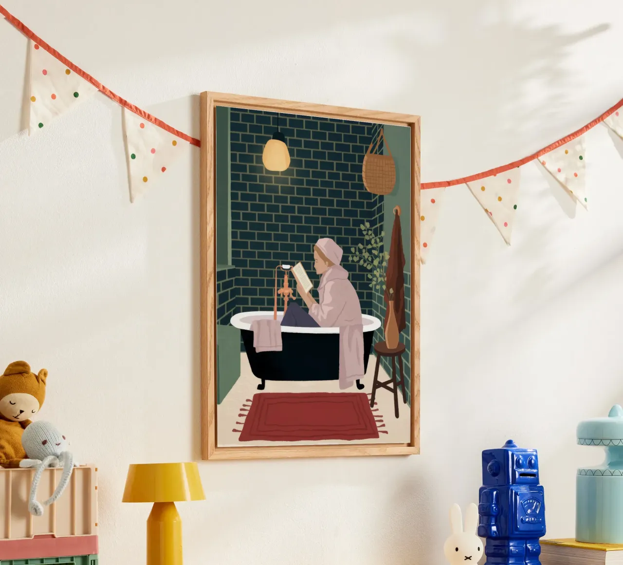 Luxurious Bath Time plexiglass da Fine Sanctuary