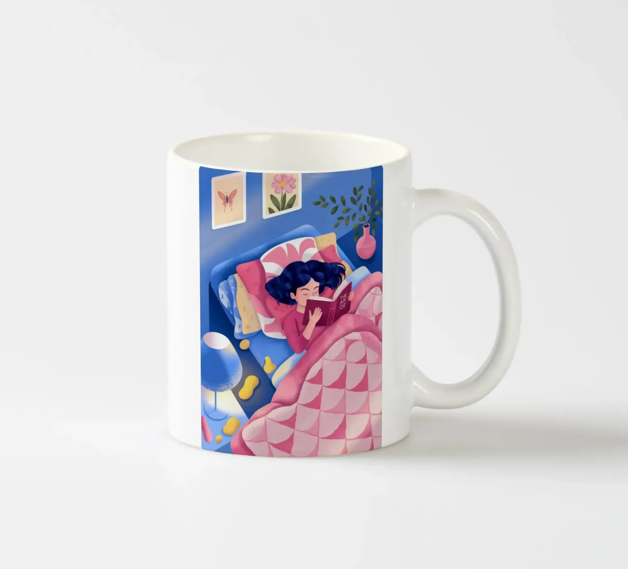 Fuga sognante per andare a letto tazza in ceramica da Fine Sanctuary