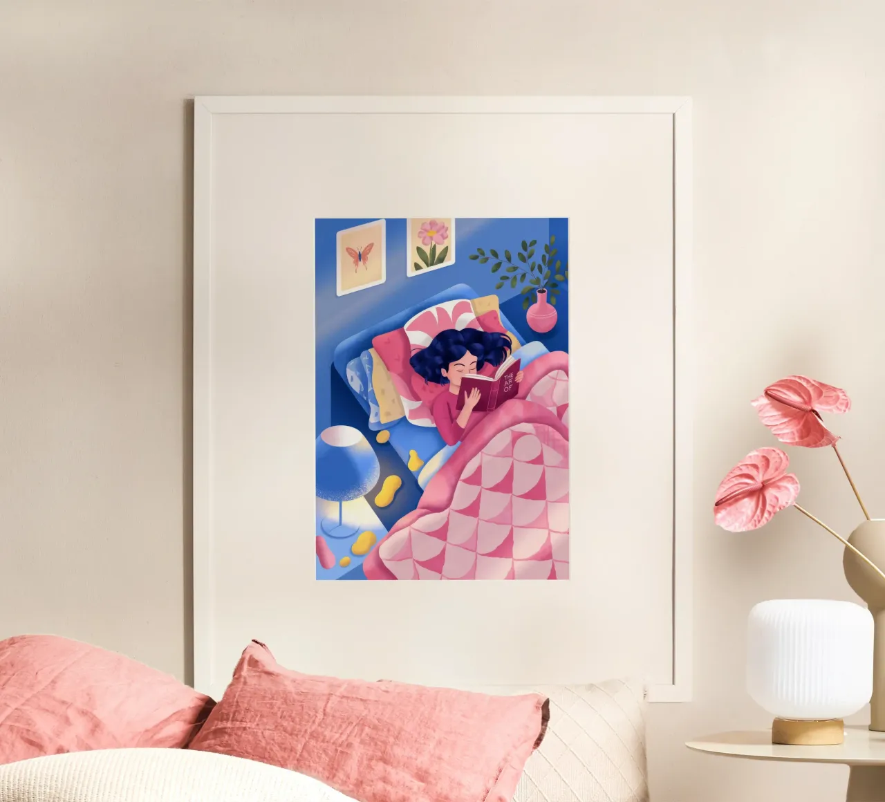 Fuga sognante per andare a letto carta hahnemühle da Fine Sanctuary
