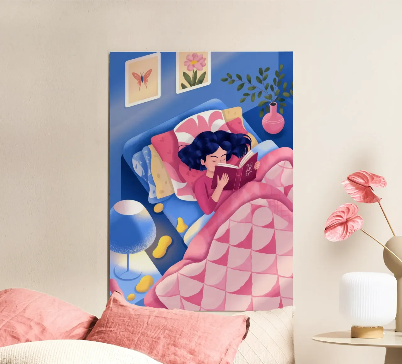 Fuga sognante per andare a letto carta hahnemühle da Fine Sanctuary