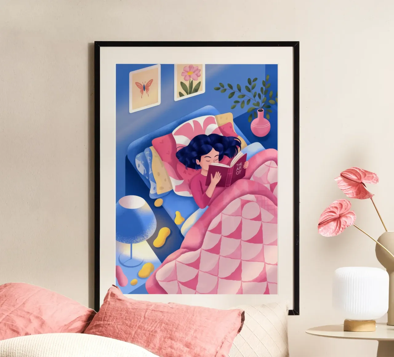 Fuga sognante per andare a letto carta hahnemühle da Fine Sanctuary