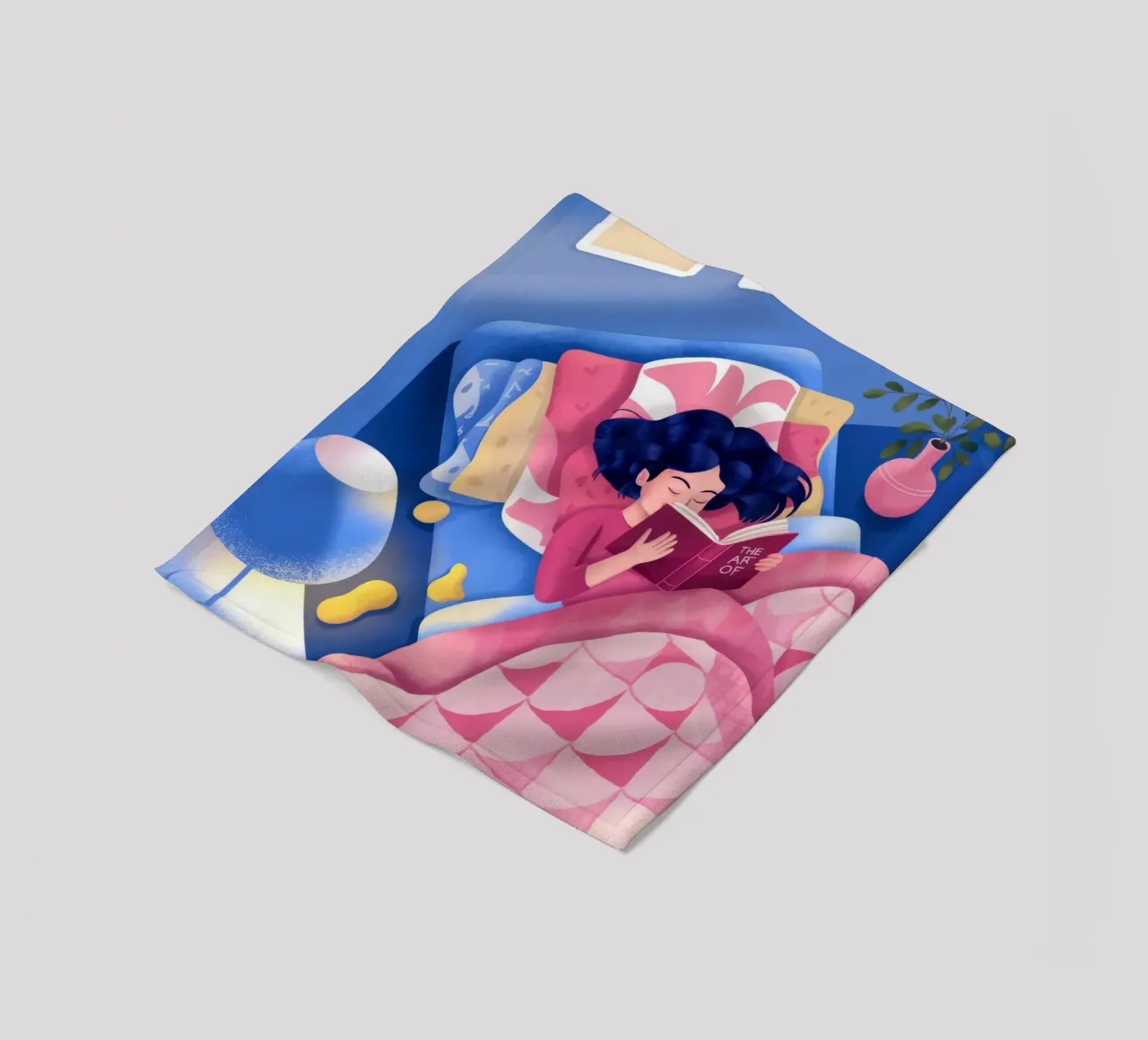 Fuga sognante per andare a letto coperta in pile da Fine Sanctuary
